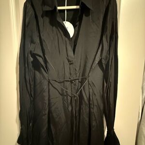 Princess Polly Elegant Black Mini Dress